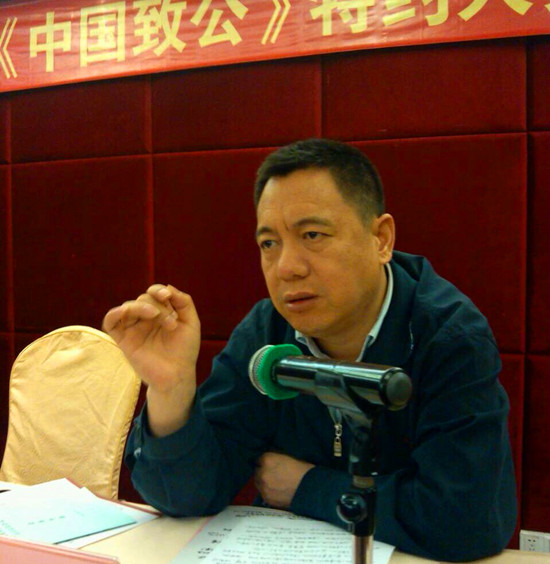 红孩做讲座
