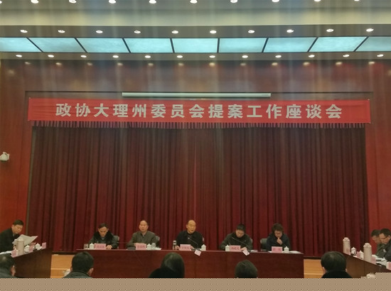 提案座谈会会议现场